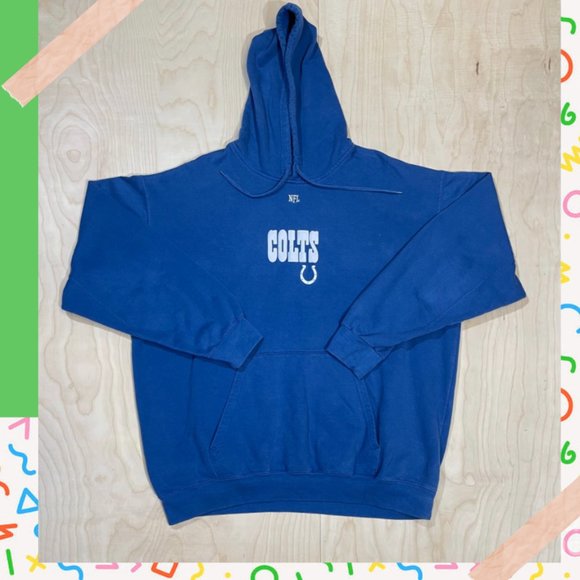 vintage NFL Colts hoodie / sweatshirt - Picture 1 of 4